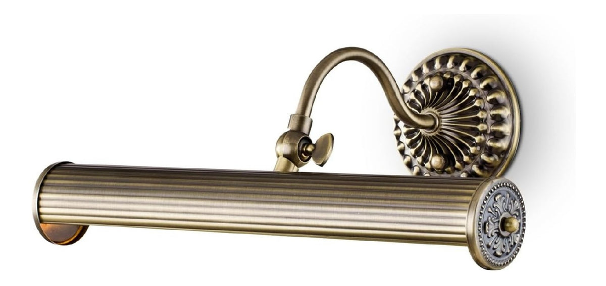 Applique da parete 36 cm regolabile bronzo