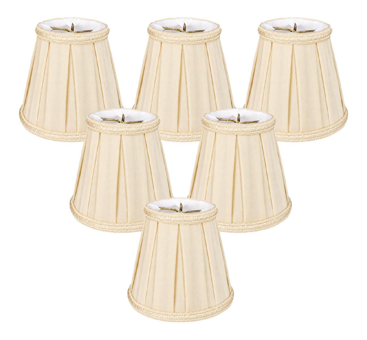 Lampadario decorativo Royal Designs, Inc. Lampadario pieghe nero