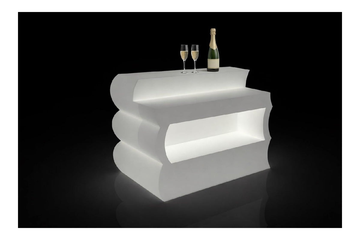 Corpo illuminante LED integrato 88 x 145 x 110 cm oro