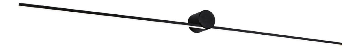 Luce pendente struttura in metallo LED integrato nero