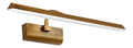 Applique da parete 410 cm regolabile ottone