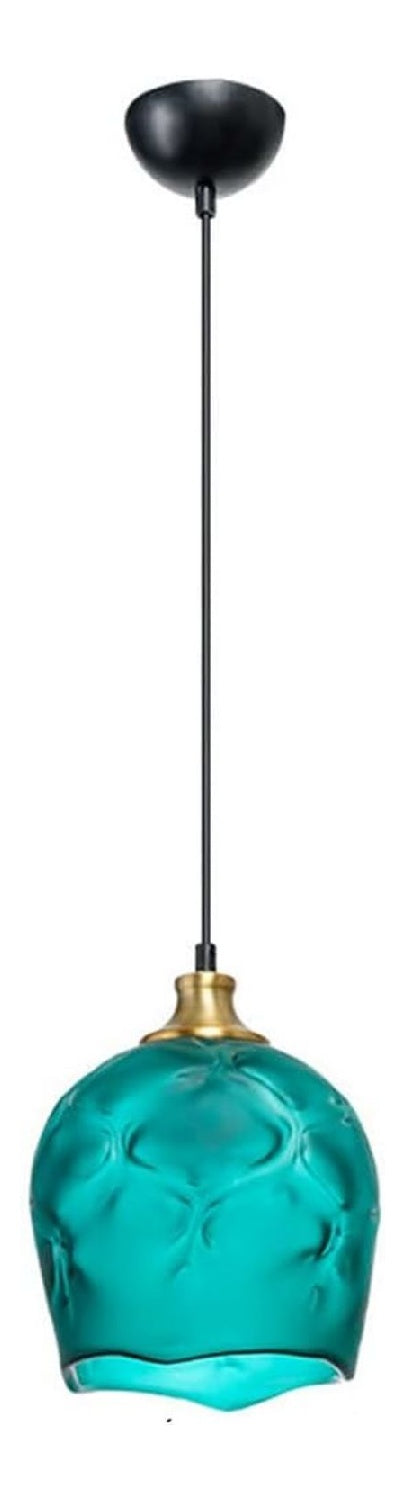 Lampada a sospensione 17 cm regolabile ottone