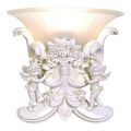 Applique da parete con diffusore in vetro beige