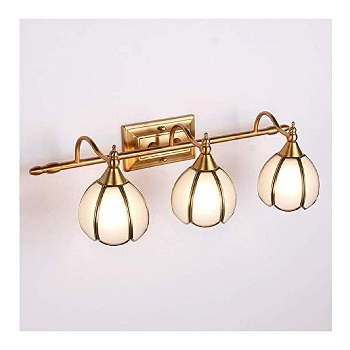 Linea minimalista applique da parete LED integrato rame