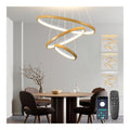 Illuminazione sospesa BRIMETI Lampadario Sospensione tavolo pranzo bianco