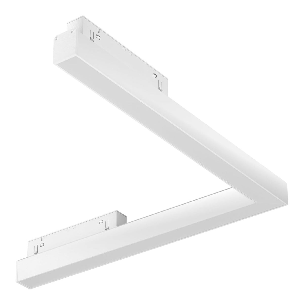 Illuminazione per interni bianco LED integrato stile industriale